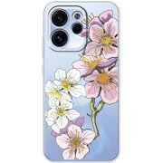 Прозорий чохол BoxFace OPPO Reno 15 F Cherry Blossom