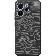 Чорний чохол BoxFace OPPO Reno 15 F Optical Hand