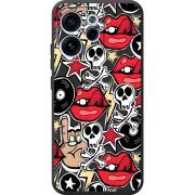 Чорний чохол BoxFace OPPO Reno 15 F Rock Graffiti
