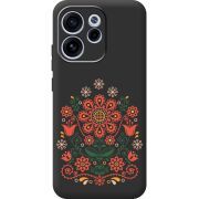 Чорний чохол BoxFace OPPO Reno 15 F Ukrainian Ornament