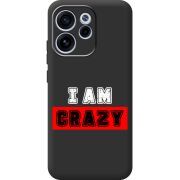 Чорний чохол BoxFace OPPO Reno 15 F I'm Crazy