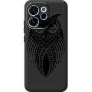 Чорний чохол BoxFace OPPO Reno 15 F Owl