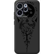 Чорний чохол BoxFace OPPO Reno 15 F Hugin and Munin