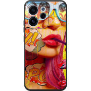 Чохол BoxFace OPPO Reno 15 FS Yellow Girl Pop Art