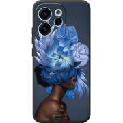 Чохол BoxFace OPPO Reno 15 FS Exquisite Blue Flowers