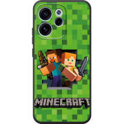 Чохол BoxFace OPPO Reno 15 FS Майнкрафт Стів і Алекс