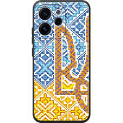 Чохол BoxFace OPPO Reno 15 FS Тризуб Вишивка