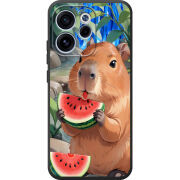 Чохол BoxFace OPPO Reno 15 FS Капібара з кавуном