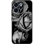 Чохол BoxFace OPPO Reno 15 FS Black and White Roses