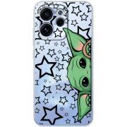 Прозорий чохол BoxFace OPPO Reno 15 FS Baby Yoda