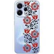 Прозорий чохол BoxFace OPPO Reno 15 FS Ethno Ornament