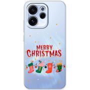 Прозорий чохол BoxFace OPPO Reno 15 FS Merry Christmas