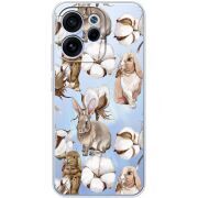 Прозорий чохол BoxFace OPPO Reno 15 FS Cotton and Rabbits