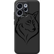 Чорний чохол BoxFace OPPO Reno 15 FS Wolf