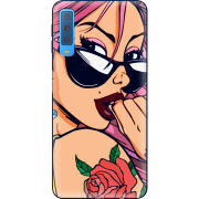 Чехол Uprint Samsung A750 Galaxy A7 2018 Pink Girl
