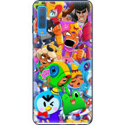 Чехол Uprint Samsung A750 Galaxy A7 2018 friends brawl stars