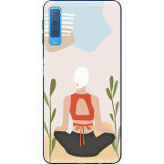 Чехол Uprint Samsung A750 Galaxy A7 2018 Yoga Style