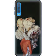 Чехол Uprint Samsung A750 Galaxy A7 2018 Exquisite White Flowers