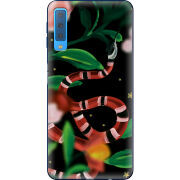 Чехол Uprint Samsung A750 Galaxy A7 2018 Red Snake