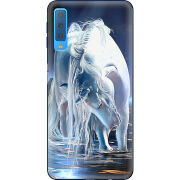 Чехол Uprint Samsung A750 Galaxy A7 2018 White Horse