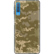 Чехол Uprint Samsung A750 Galaxy A7 2018 Камуфляж ЗСУ