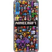 Чехол Uprint Samsung A750 Galaxy A7 2018 Minecraft Mobbery