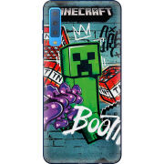 Чехол Uprint Samsung A750 Galaxy A7 2018 Minecraft Graffiti