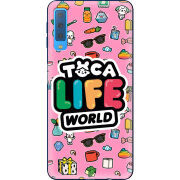 Чехол Uprint Samsung A750 Galaxy A7 2018 Toca Boca Life World