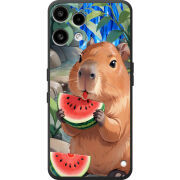 Чохол BoxFace Nothing Phone (3a) Lite Капібара з кавуном