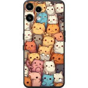Чохол BoxFace Nothing Phone (3a) Lite Котики муркотики