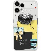 Прозорий чохол BoxFace Nothing Phone (3a) Lite Fashion Pug