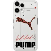 Прозорий чохол BoxFace Nothing Phone (3a) Lite Wild Cat