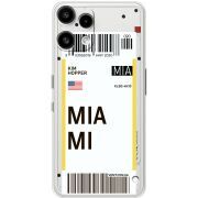 Прозорий чохол BoxFace Nothing Phone (3a) Lite Ticket Miami