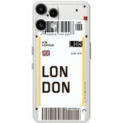 Прозорий чохол BoxFace Nothing Phone (3a) Lite Ticket London
