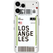 Прозорий чохол BoxFace Nothing Phone (3a) Lite Ticket Los Angeles