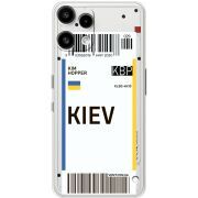 Прозорий чохол BoxFace Nothing Phone (3a) Lite Ticket Kiev