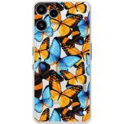 Прозорий чохол BoxFace Nothing Phone (3a) Lite Butterfly Morpho