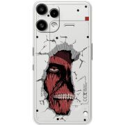 Прозорий чохол BoxFace Nothing Phone (3a) Lite Нападение Титана