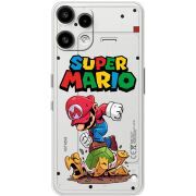 Прозорий чохол BoxFace Nothing Phone (3a) Lite Super Mario