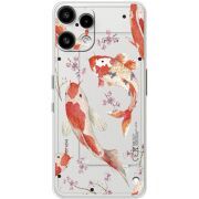 Прозорий чохол BoxFace Nothing Phone (3a) Lite Japanese Koi Fish