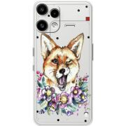 Прозорий чохол BoxFace Nothing Phone (3a) Lite Winking Fox