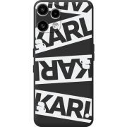 Чорний чохол BoxFace Nothing Phone (3a) Lite White Karl