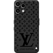Чорний чохол BoxFace Nothing Phone (3a) Lite LV Style