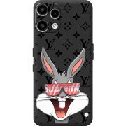 Чорний чохол BoxFace Nothing Phone (3a) Lite looney bunny