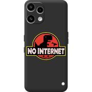 Чорний чохол BoxFace Nothing Phone (3a) Lite No Internet