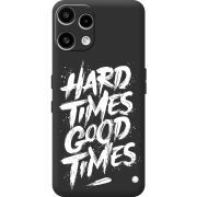 Чорний чохол BoxFace Nothing Phone (3a) Lite Hard Times Good Times