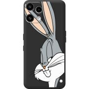 Чорний чохол BoxFace Nothing Phone (3a) Lite Lucky Rabbit