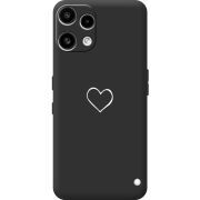 Чорний чохол BoxFace Nothing Phone (3a) Lite My Heart