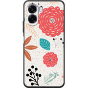 Чохол BoxFace OPPO A6x Line Flowers
