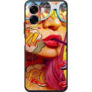 Чохол BoxFace OPPO A6x Yellow Girl Pop Art